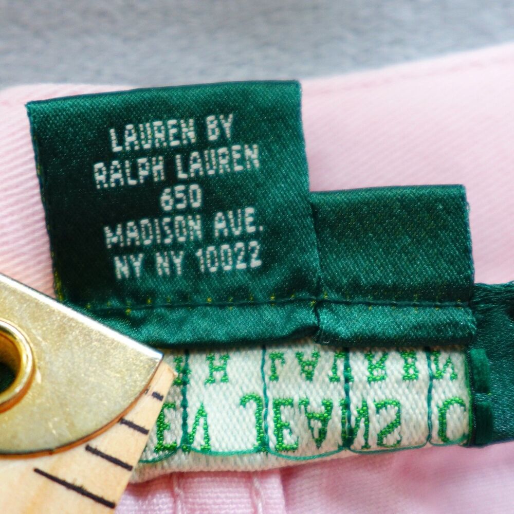 Ralph Lauren Capris Women Sz 10 Pink Easter Preppy Coquette Feminine Spring Cute - Picture 9 of 9